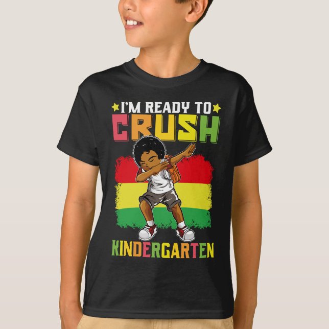 Camiseta Estoy listo para aplastar el jardín de infancia, n (Anverso)