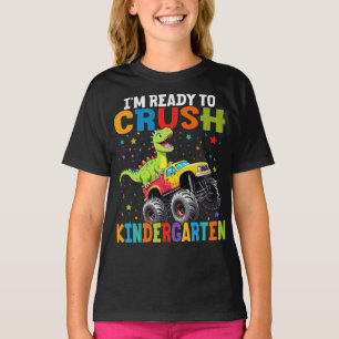 Camiseta Estoy listo para aplastar el jardín de infancia T 