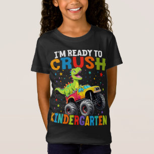 Camiseta Estoy listo para aplastar el jardín de infancia T 