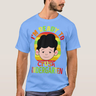Camiseta Estoy listo para aplastar el jardín de infantes 3