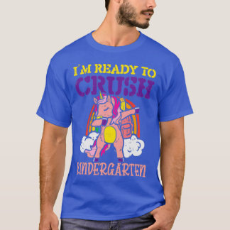 Camiseta Estoy listo para aplastar el jardín de infantes 5 
