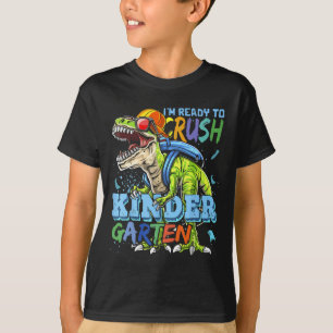 Camiseta Estoy listo para aplastar el jardín de infantes Di