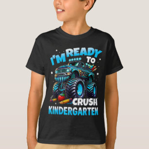 Camiseta Estoy listo para aplastar el jardín de infantes pr