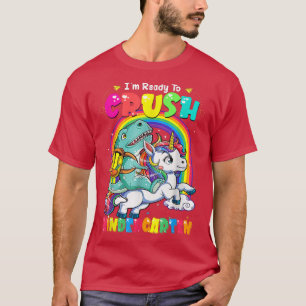 Camiseta Estoy Listo Para Aplastar El Jardín De Niños Cute