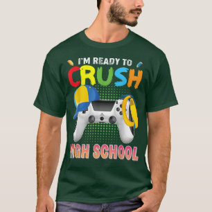 Camiseta Estoy listo para aplastar el juego de video de sec