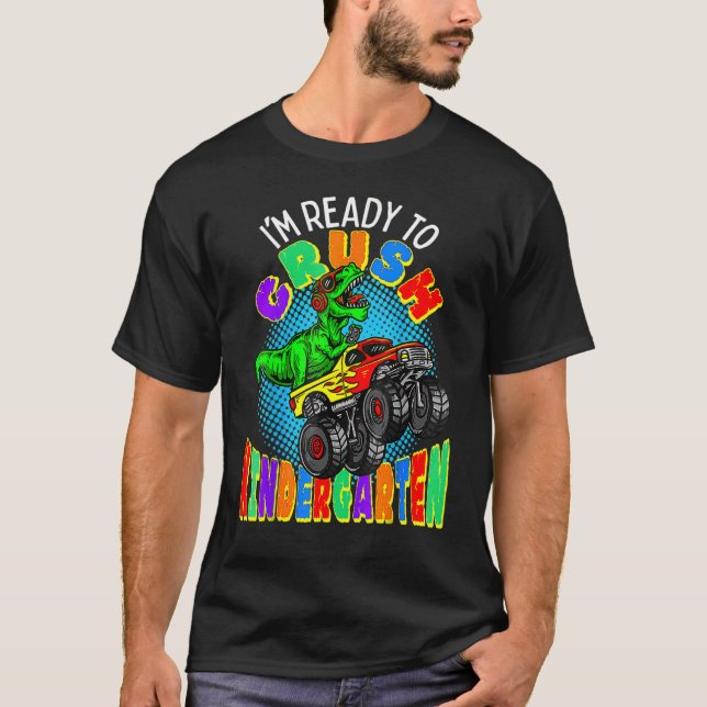 Camiseta Estoy listo para aplastar el Monstruo de Dinosauri (Anverso)