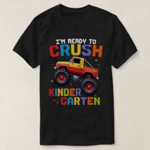 Camiseta Estoy listo para aplastar el monstruo de guardería