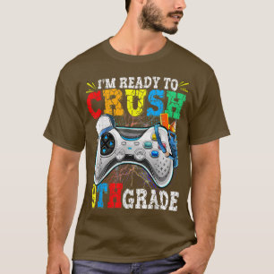 Camiseta Estoy listo para aplastar el noveno grado de vuelt