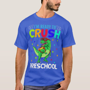 Camiseta Estoy listo para aplastar el preescolar para react