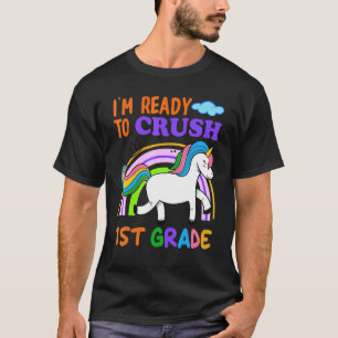 Camiseta Estoy listo para aplastar el primer curso de unico