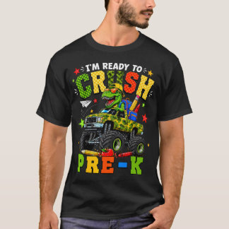 Camiseta Estoy listo para aplastar el primer día de Pre-K M
