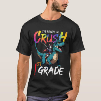 Camiseta Estoy listo para aplastar el regreso a la escuela 