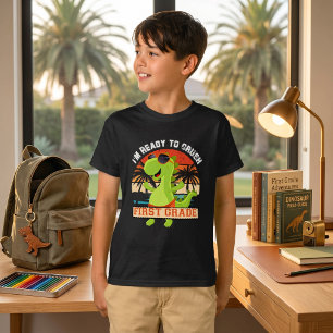 Camiseta Estoy listo para aplastar el rex de dinosaurio de 