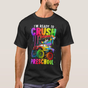 Camiseta Estoy listo para aplastar el robo de un monstruo p