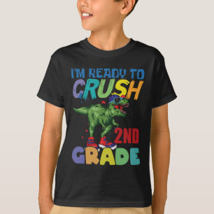 Camiseta Estoy listo para aplastar el segundo grado