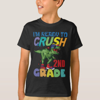 Camiseta Estoy listo para aplastar el segundo grado