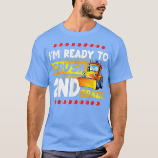Camiseta Estoy listo para aplastar el segundo grado de vuel
