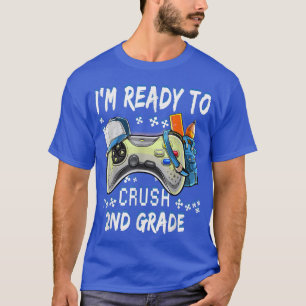Camiseta Estoy listo para aplastar el segundo grado de vuel