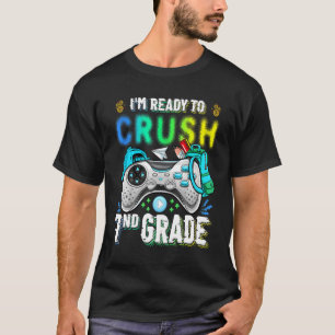 Camiseta Estoy listo para aplastar el séptimo grado de vuel