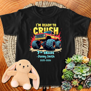 Camiseta Estoy listo para aplastar el séptimo grado de vuel