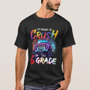 Camiseta Estoy listo para aplastar el sexto grado de vuelta