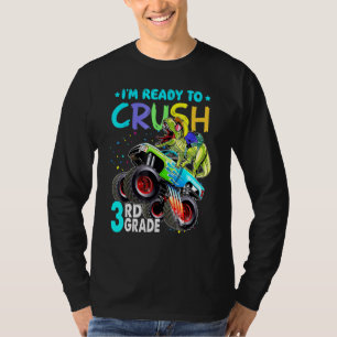 Camiseta Estoy listo para aplastar el T-Rex de camión monst