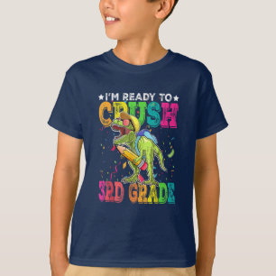 Camiseta Estoy listo para aplastar el tercer grado de vuelt