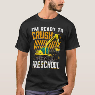 Camiseta Estoy listo para aplastar el vehículo de construcc