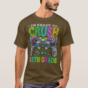Camiseta Estoy listo para aplastar el video de 6º grado de 