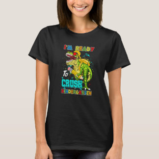 Camiseta Estoy listo para aplastar kínder regreso a clases