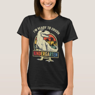 Camiseta Estoy listo para aplastar kínder regreso a clases 