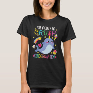 Camiseta Estoy listo para aplastar kínder regreso a la escu