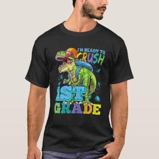 Camiseta Estoy listo para aplastar la DINOSAURIA DE NIÑOS D