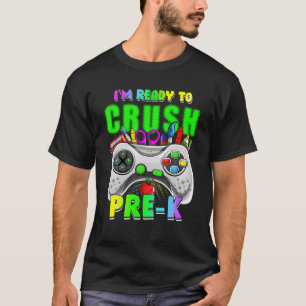 Camiseta Estoy listo para aplastar la videoconsola de contr