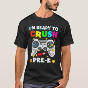 Camiseta Estoy listo para aplastar la videoconsola de contr