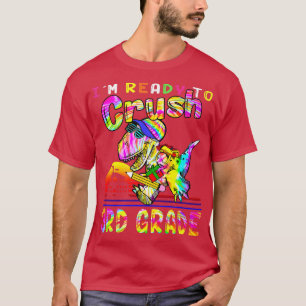 Camiseta Estoy Listo Para Aplastar Lápiz De Dinosaurio T De