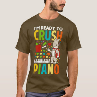 Camiseta Estoy Listo Para Aplastar Piano