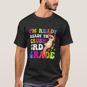Camiseta Estoy listo para aplastar tercer 3er grado lindo a
