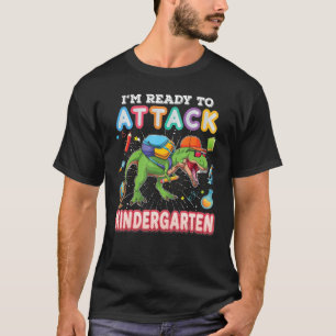 Camiseta Estoy listo para atacar a la guardería de vuelta a