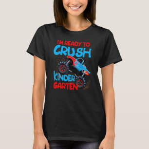 Camiseta ESTOY LISTO PARA CRUSH KINDERGARTEN Monstruk