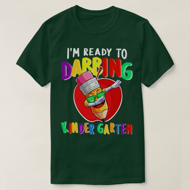 Camiseta Estoy Listo Para Dabbing Kindergarten De Vuelta A  (Diseño del anverso)