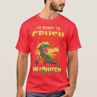 Camiseta Estoy Listo Para Destrozar Halloween