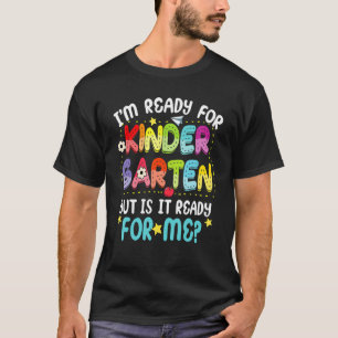 Camiseta Estoy listo para el primer día de clases de guarde