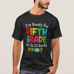 Camiseta Estoy listo para el profesor de quinto grado de vu