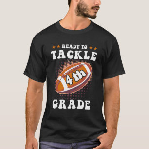 Camiseta Estoy Listo Para Enfrentar El Fútbol De 4º Grado D