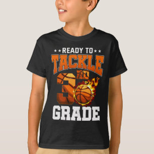 Camiseta Estoy listo para enfrentarme al baloncesto de terc