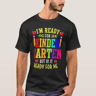 Camiseta Estoy listo para la guardería, pero estoy listo pa