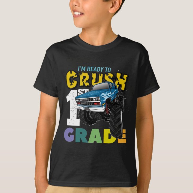 Camiseta Estoy listo para machacar a los 1ros niños del (Anverso)