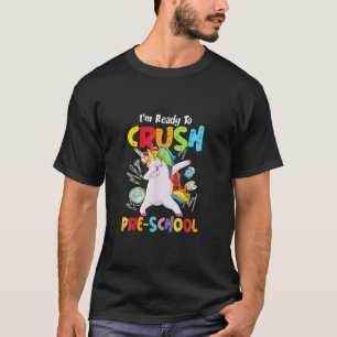 Camiseta Estoy listo para preescolar a Dab Unicorn de vuelt