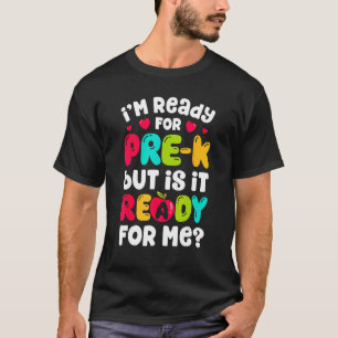 Camiseta Estoy listo para que el preescolar vuelva a la esc
